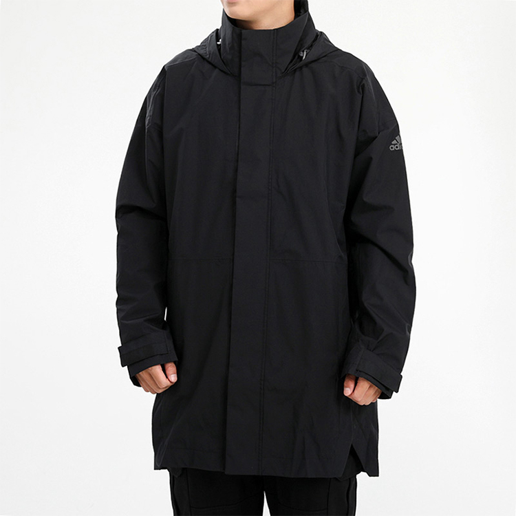 Мужская куртка adidas Urban Parka R.R (черная) — фото 3