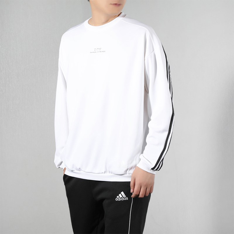 Мужское худи adidas (белое) — фото 3