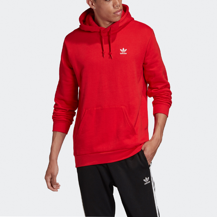 Мужское худи adidas Originals Trefoil (розовое) — фото 4