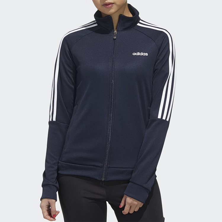 Женская куртка adidas (темно-синяя) — фото 3