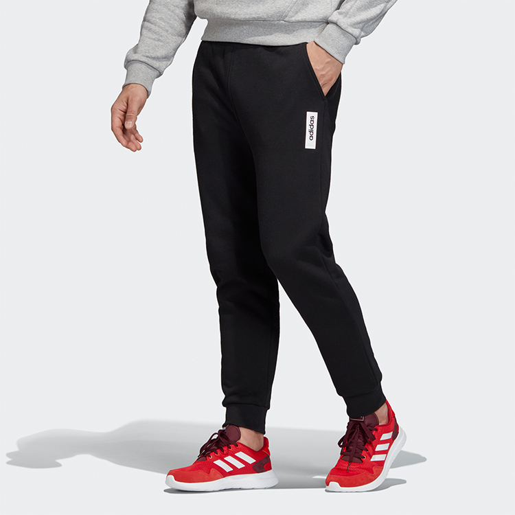 Мужские штаны adidas M BB TP logo (черные) — фото 3