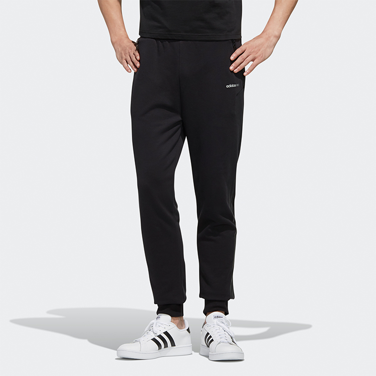 Мужские штаны adidas neo (черные) — фото 3