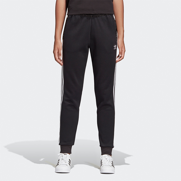 Женские штаны adidas originals Cuff Pant (черная) — фото 3