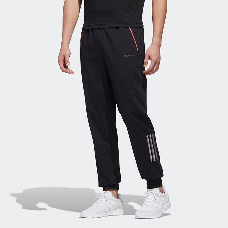 Мужские штаны adidas neo (черные) — фото 3