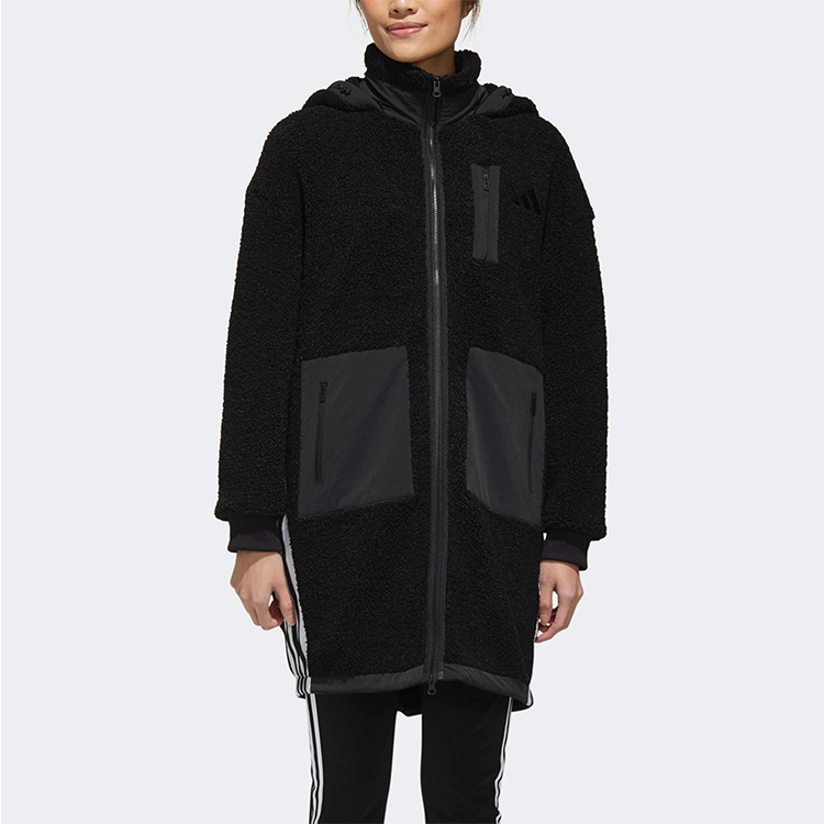 Женская куртка adidas URBAN BOA Jacket (черная) — фото 3