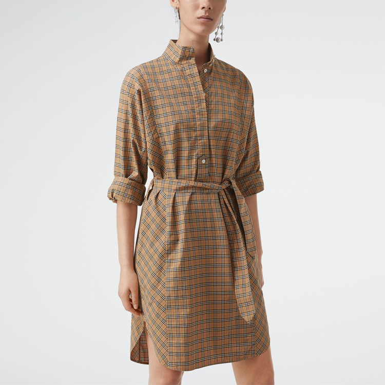 Женское платье Burberry (желтая) — фото 2