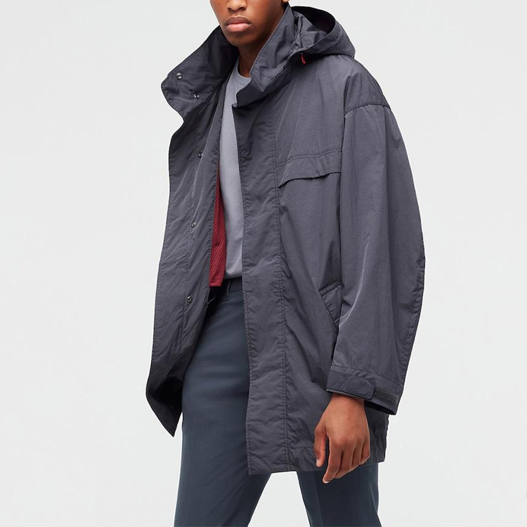 Мужское пальто UNIQLO x JIL SANDER Jil Sander (темно-серый) — фото 3