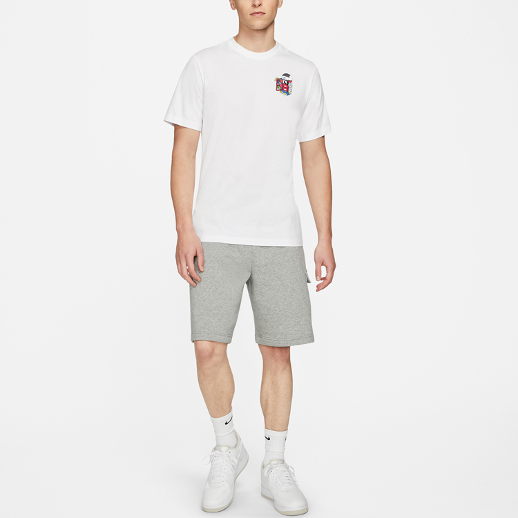 Мужская футболка Nike (белая) — фото 4
