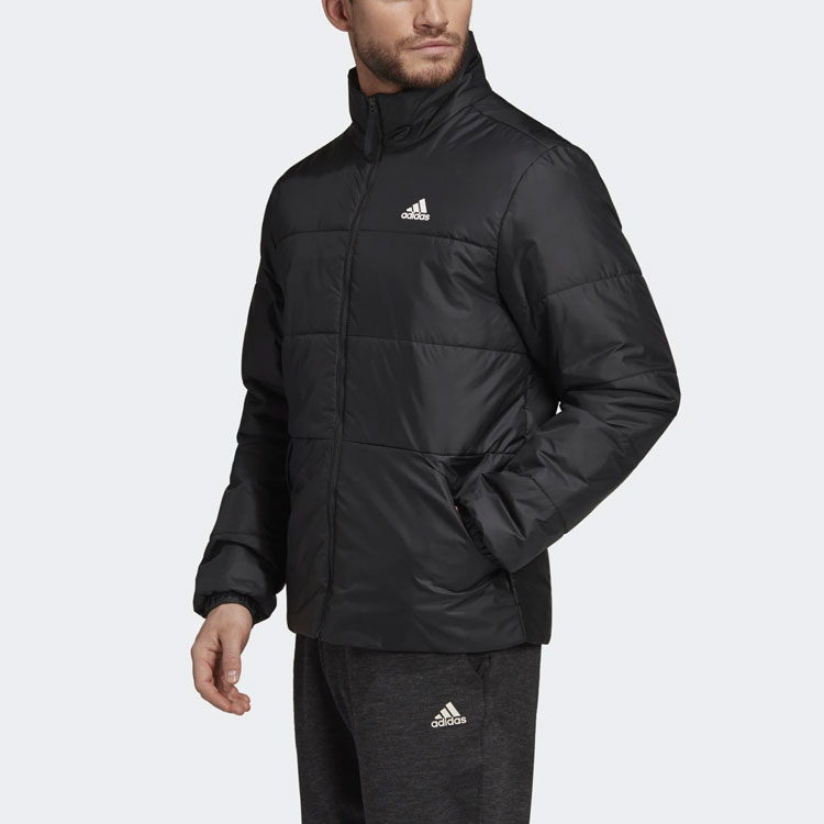 Мужская куртка adidas 3-Stripes (черная) — фото 6