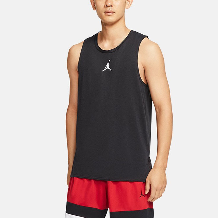 Jordan Dri Fit Basketball Jerseys Men’s Black Moderate Bib & Brace