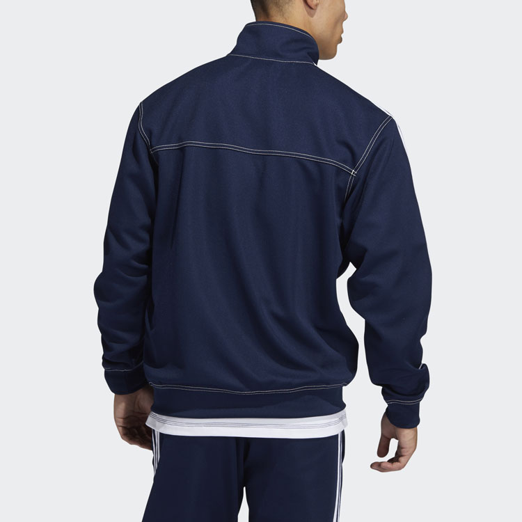 Мужская куртка adidas originals 3-Stripes (синий) — фото 4