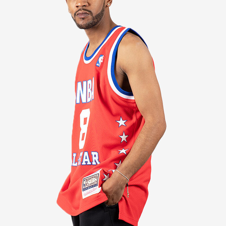Mitchell Ness Basketball Jersey Unisex Red