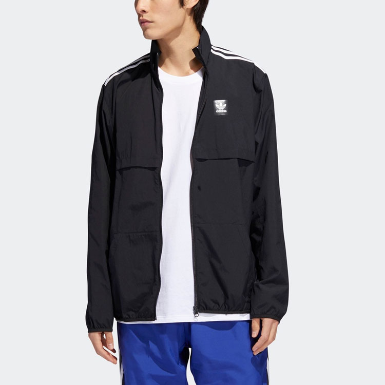 Мужские куртка adidas originals Class Action JK (черный) — фото 4