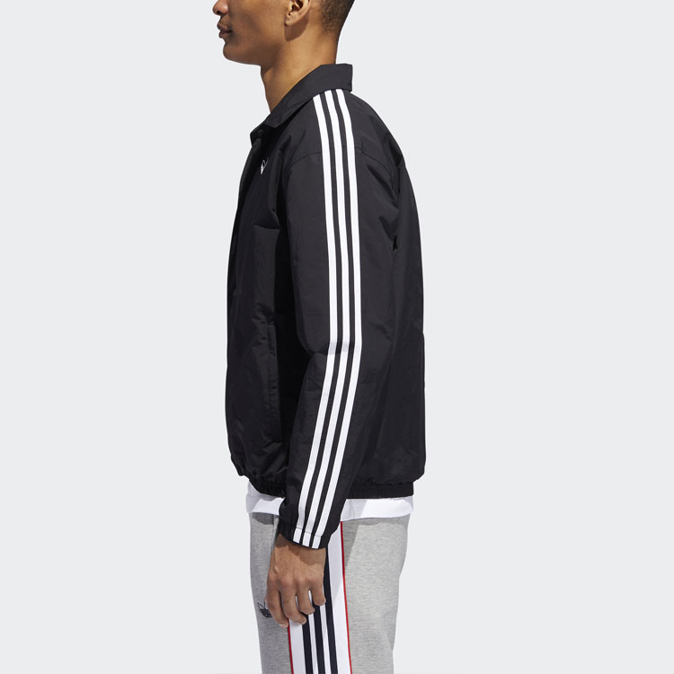 Мужская куртка adidas originals Trefoil (синий) — фото 4