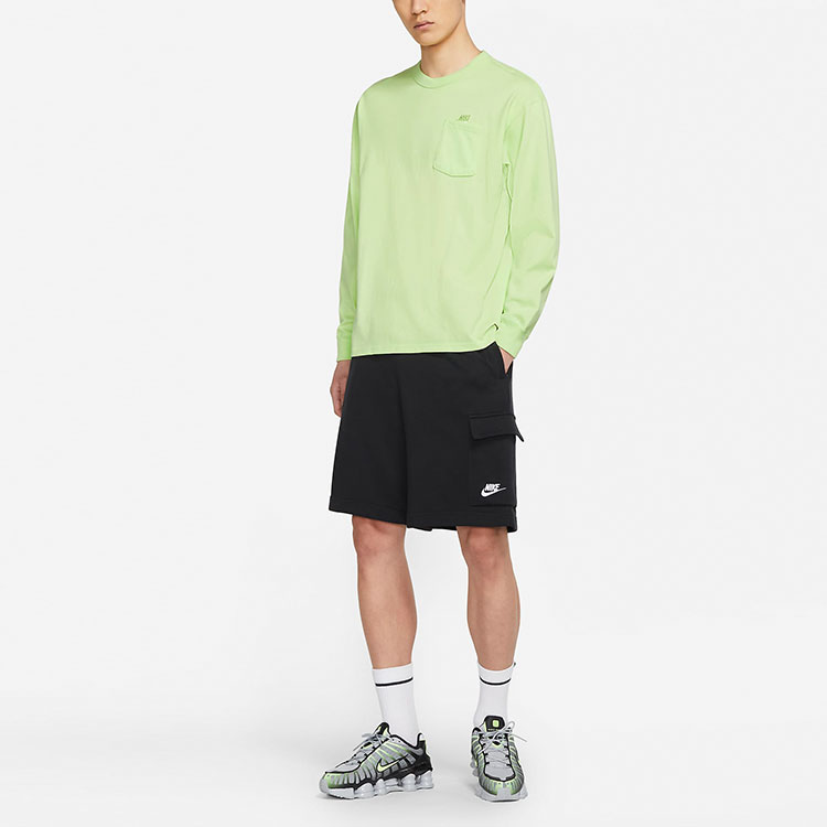 Мужская футболка Nike Sportswear Max 90 (светло-зеленая) — фото 3