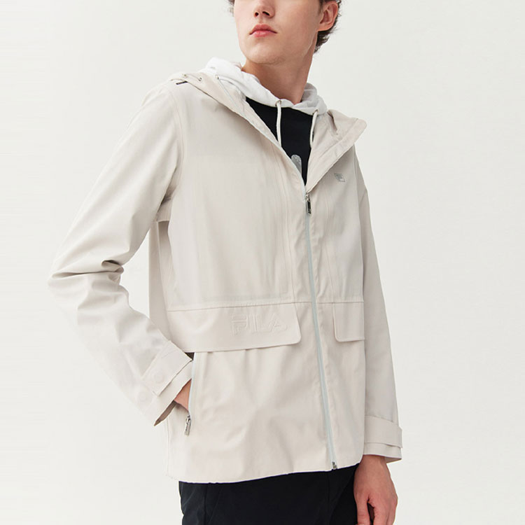 Мужская куртка Fila (белый) — фото 3