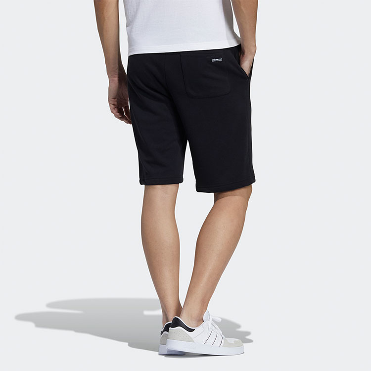 Мужские шорты adidas neo (черные) — фото 2