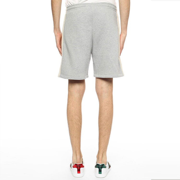 Мужские шорты Gucci Tiger Head Shorts (серые) — фото 4
