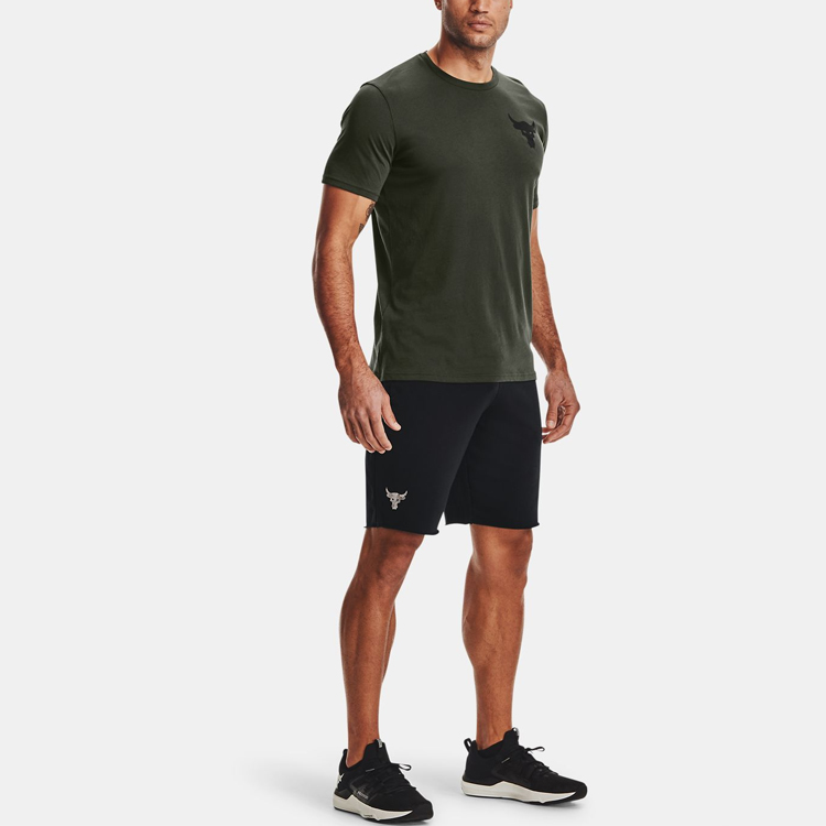 Мужская футболка Under Armour (зеленая) — фото 5