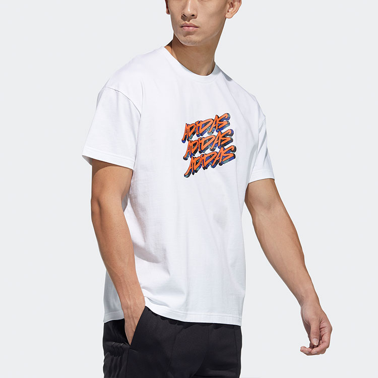 Мужская футболка adidas Ub Gfx Tee (белая) — фото 4