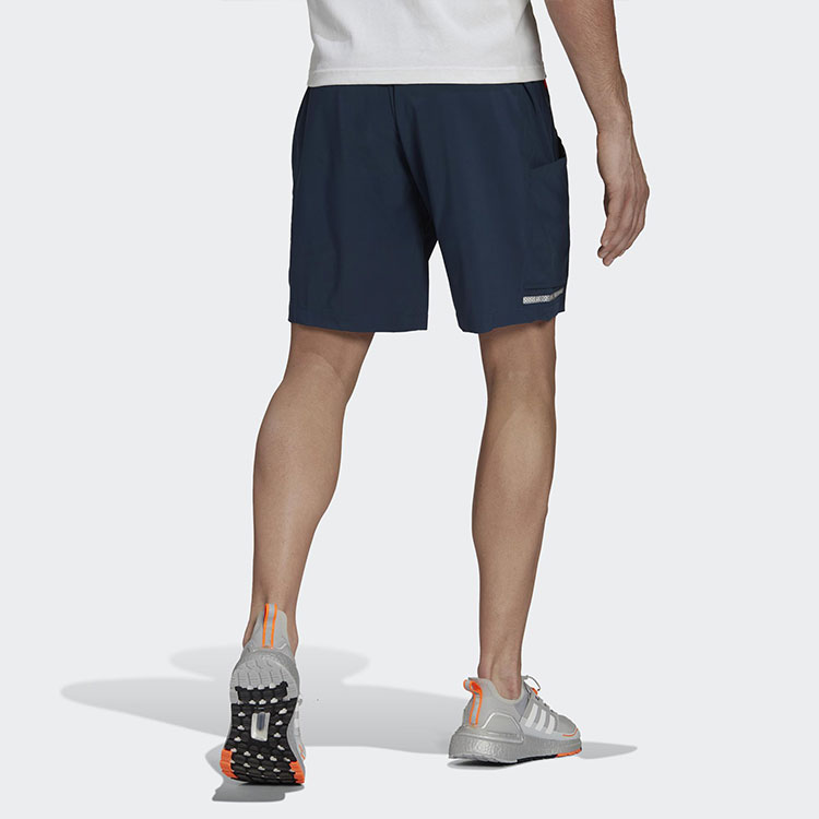 Мужские шорты adidas Th Short Wv Id (темно-синий) — фото 3