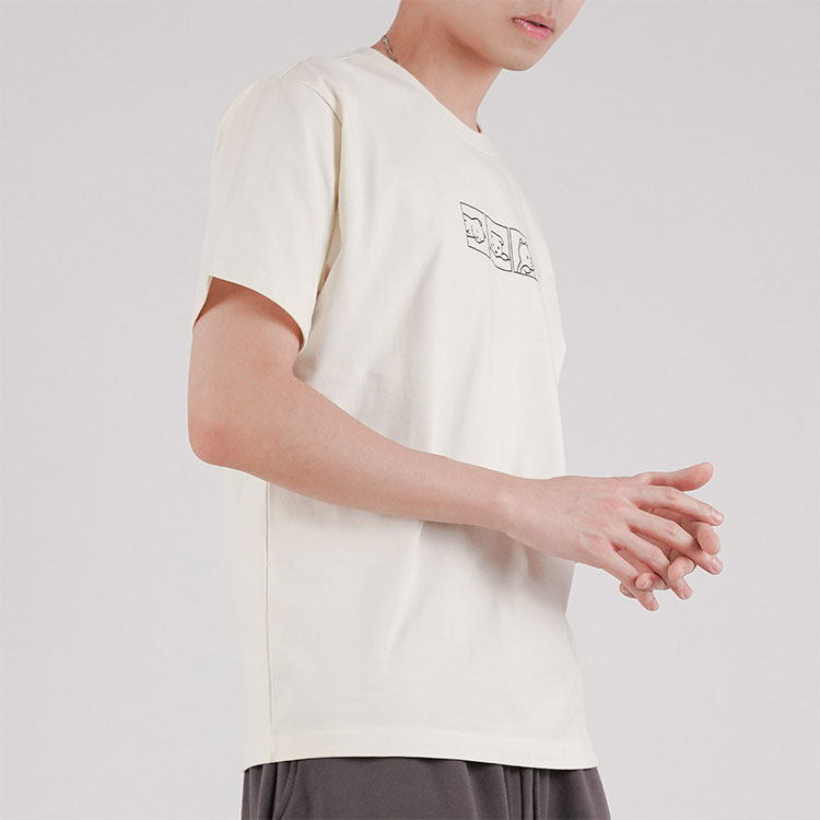 Футболка New Balance x noritake (молочная) — фото 5