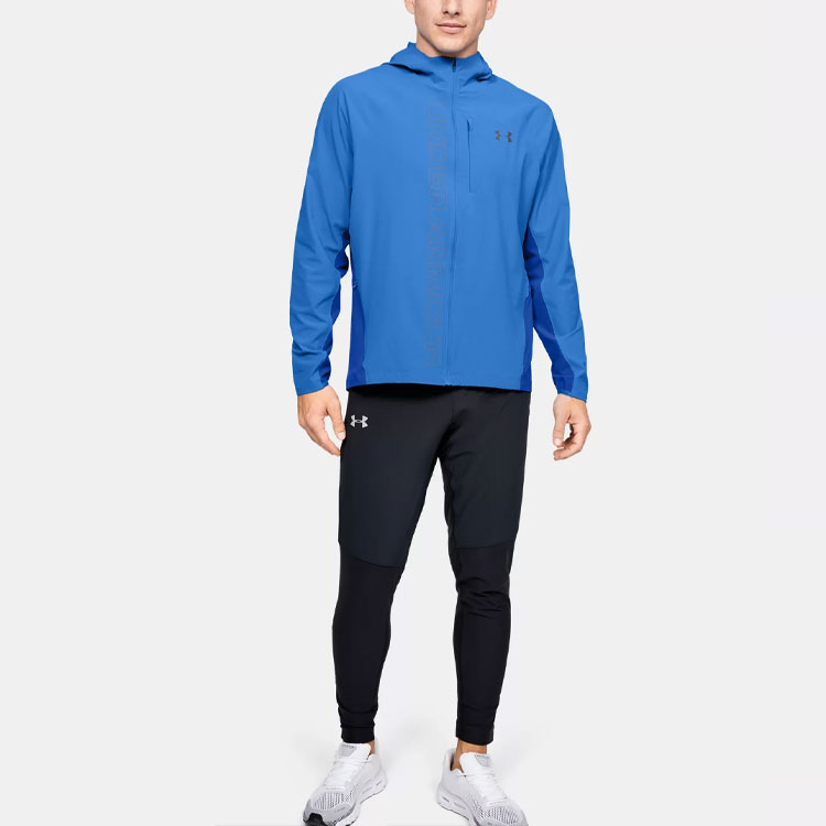Мужская куртка Under Armour Qualifier (черная) — фото 3