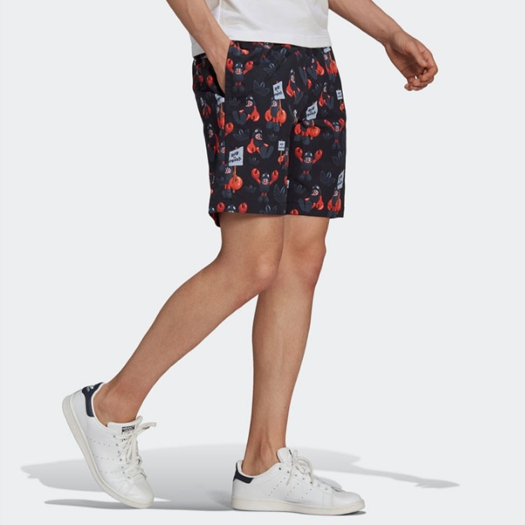 Мужские штаны adidas originals (черные) — фото 5