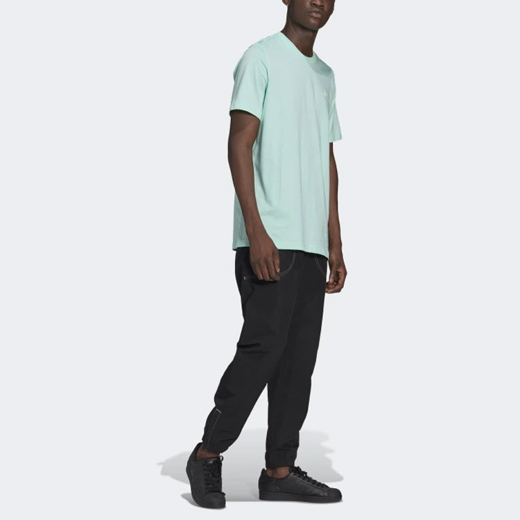 Мужская футболка adidas originals T (зеленая) — фото 2