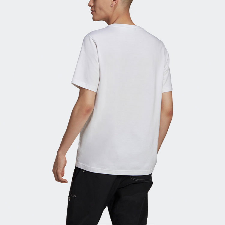Мужская футболка adidas Worm Tee (белая) — фото 2