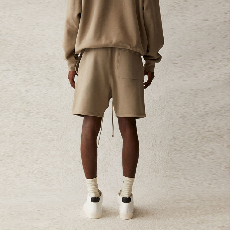Шорты Fear of God Essentials Sweatshort (зеленые) — фото 5
