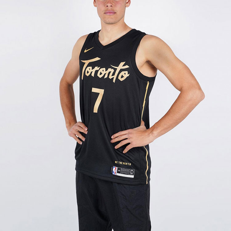 Мужская майка Nike NBA Toronto Raptors (черная) — фото 4