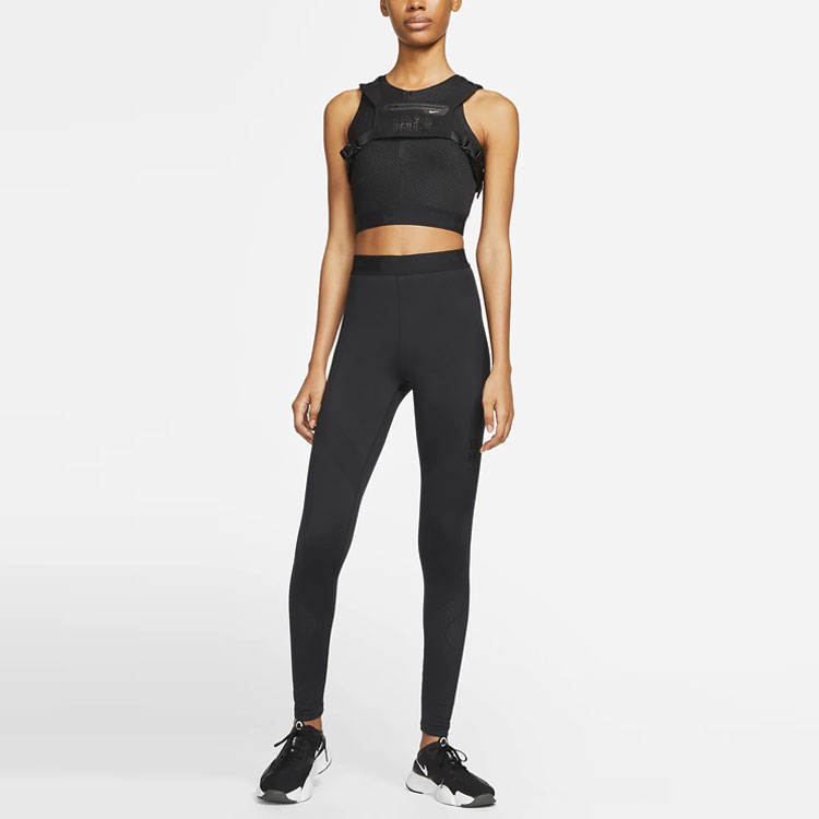 Женская жилетка Nike SERIES 004 3-in-1 Top (черная) — фото 2