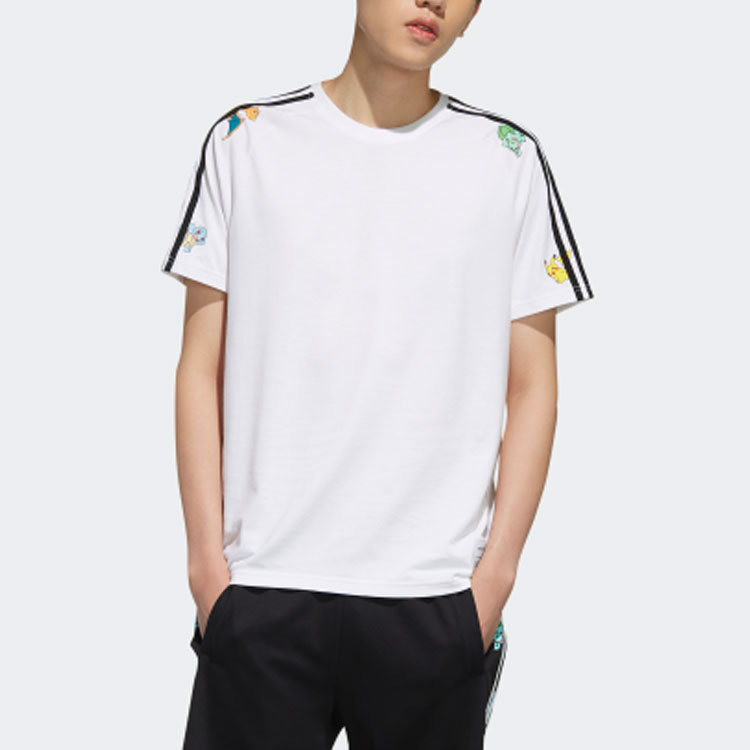 Мужские футболка adidas neo x POKÉMON T (белый) — фото 3