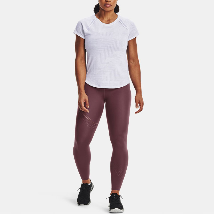 Under Armour Yoga Pants Women’s Gray Misty Purple