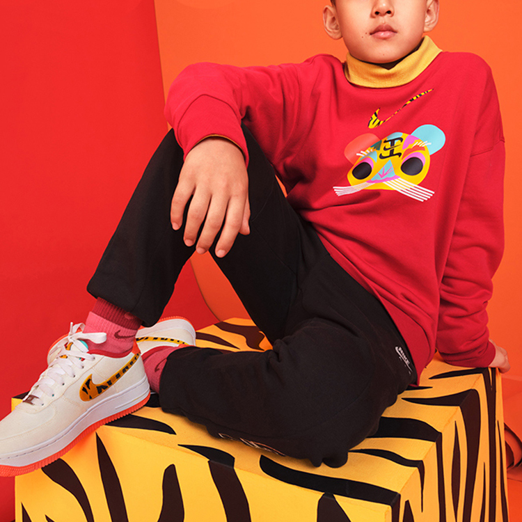 Мужское худи Nike CNY (красный) — фото 3
