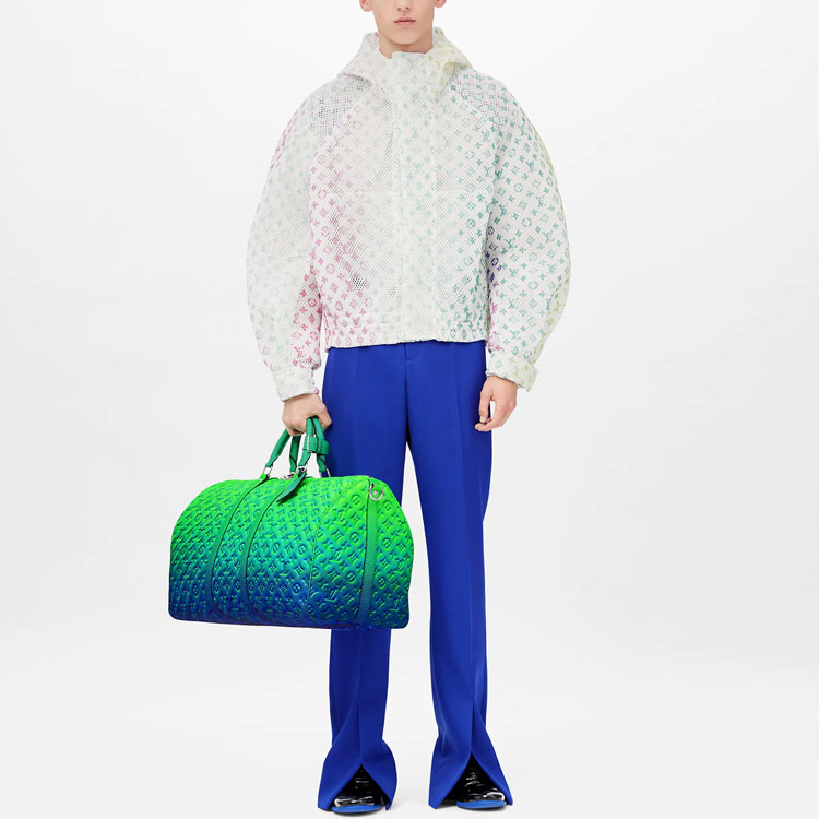 Мужская куртка Louis Vuitton (белая) — фото 3