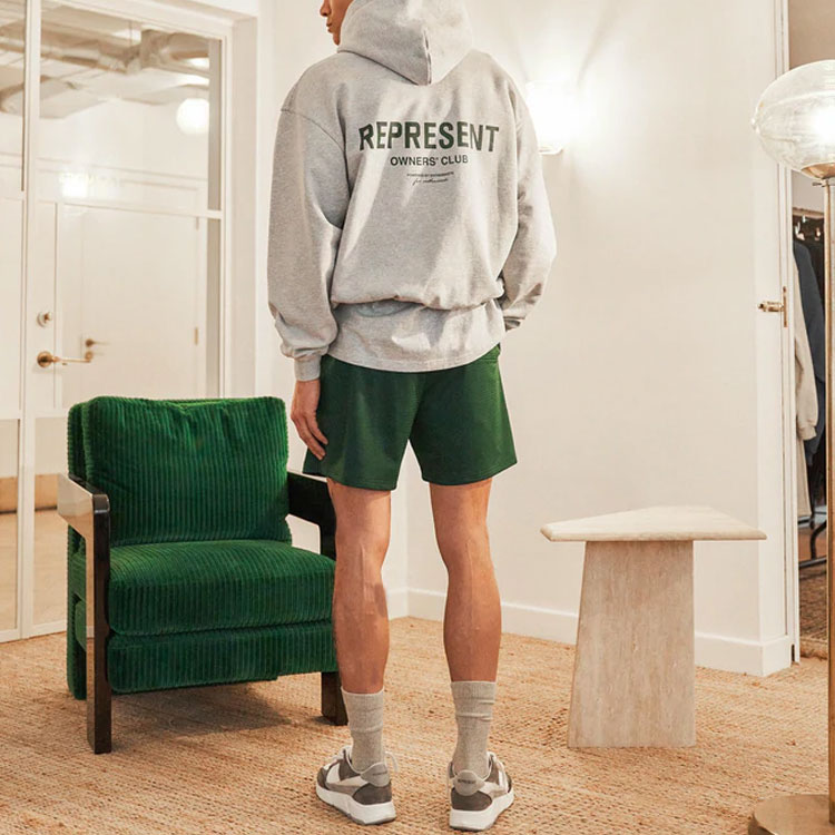 REPRESENT Sports Shorts Men’s Green Moderate