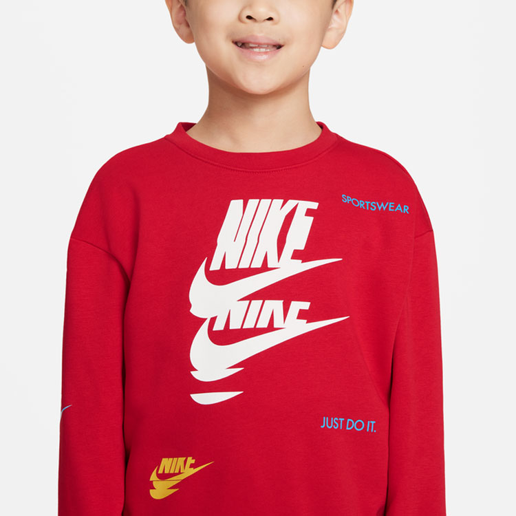 Мужская худи Nike (красный) — фото 4