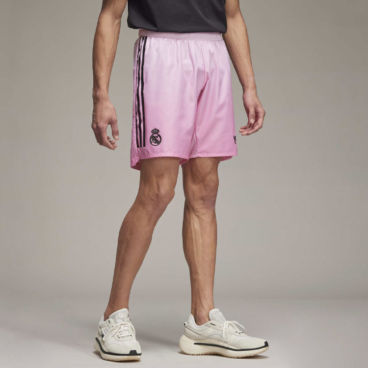 Y-3 X Real Madrid SS22 120th Anniversary Goalkeeper Shorts Pink
