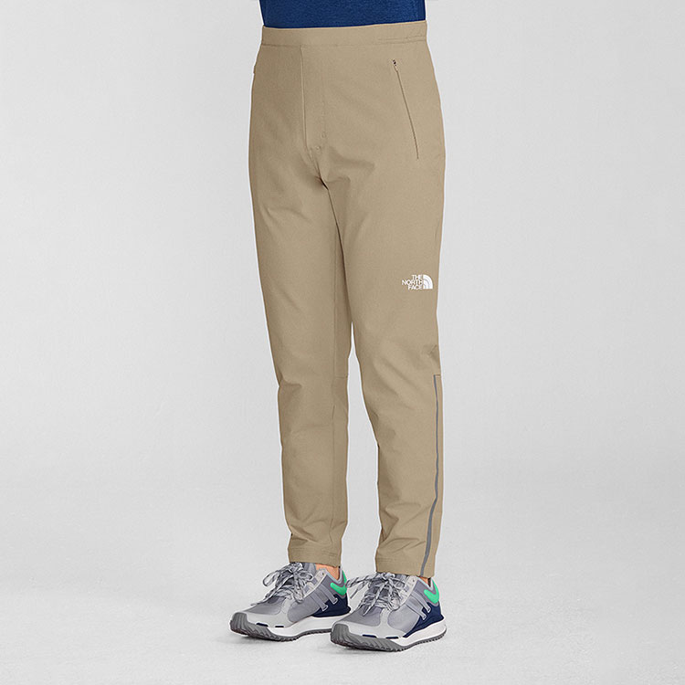 THE NORTH FACE Sports Pants Men's Khaki Moderate