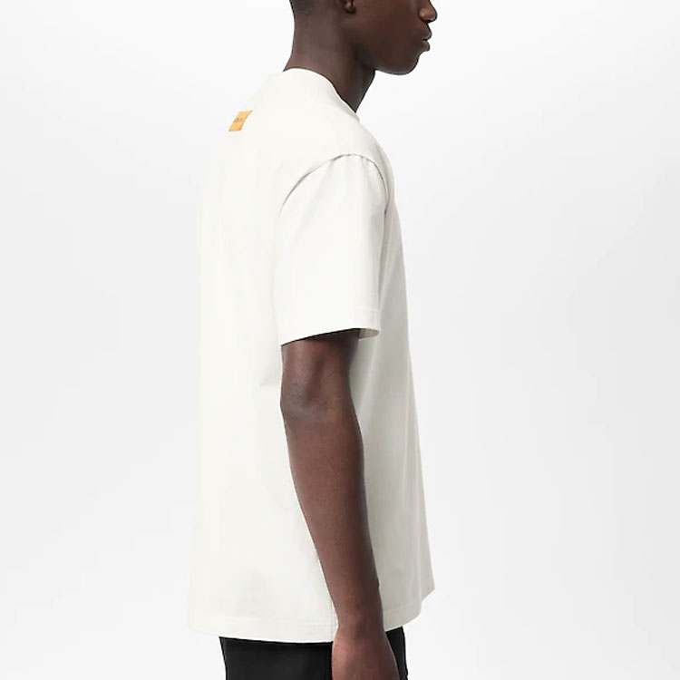 Мужская футболка Louis Vuitton 1AA5E0 (белая) — фото 5