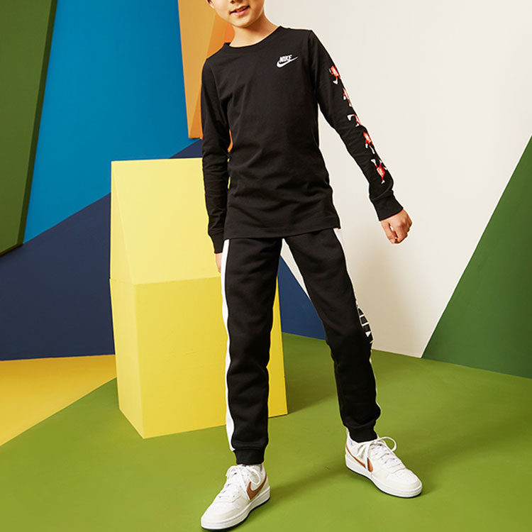 Мужские футболки Nike LogoT (черный) — фото 4