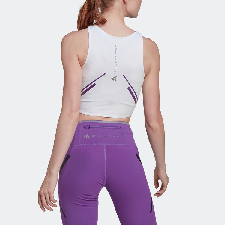 Adidas TruePace running crop top