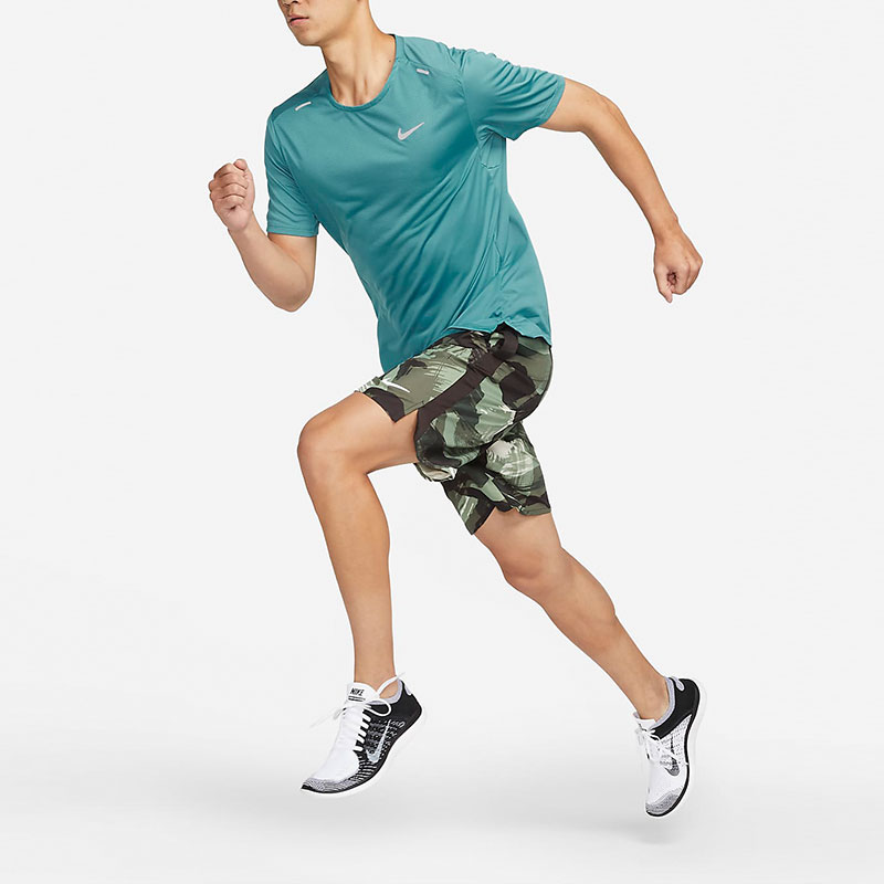 Nike Running T Shirt Men’s Mineral Green
