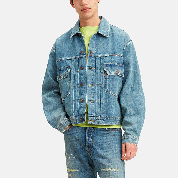 Мужская куртка Levis (синий) — фото 2
