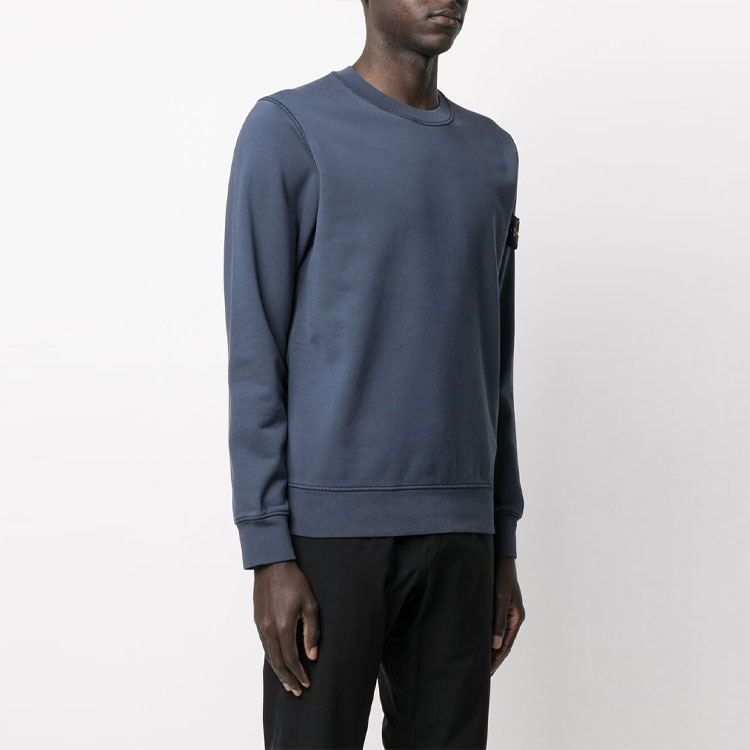 STONE ISLAND Garment Dyed Crew Sweat