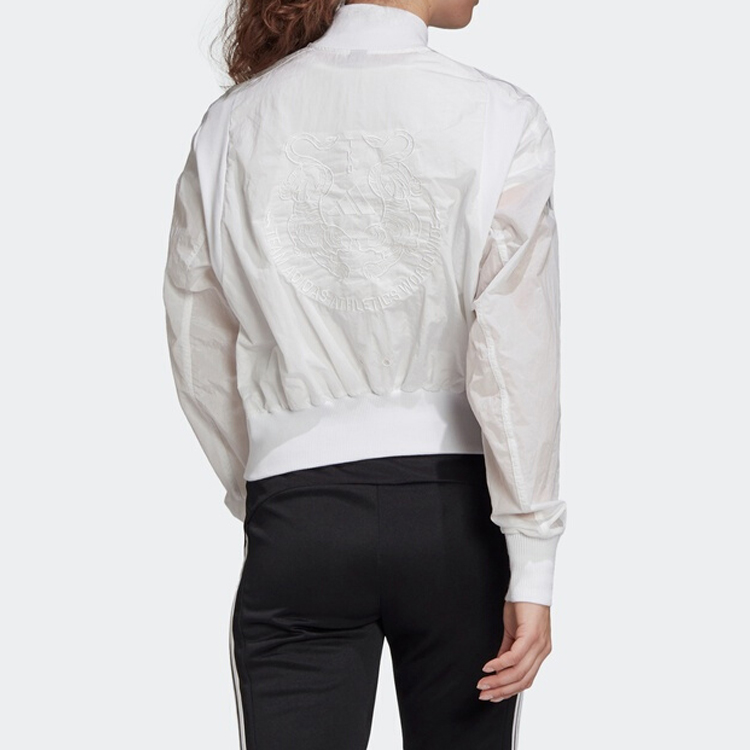 куртка adidas VRCT W Vrct Jk Woven (белая) — фото 6