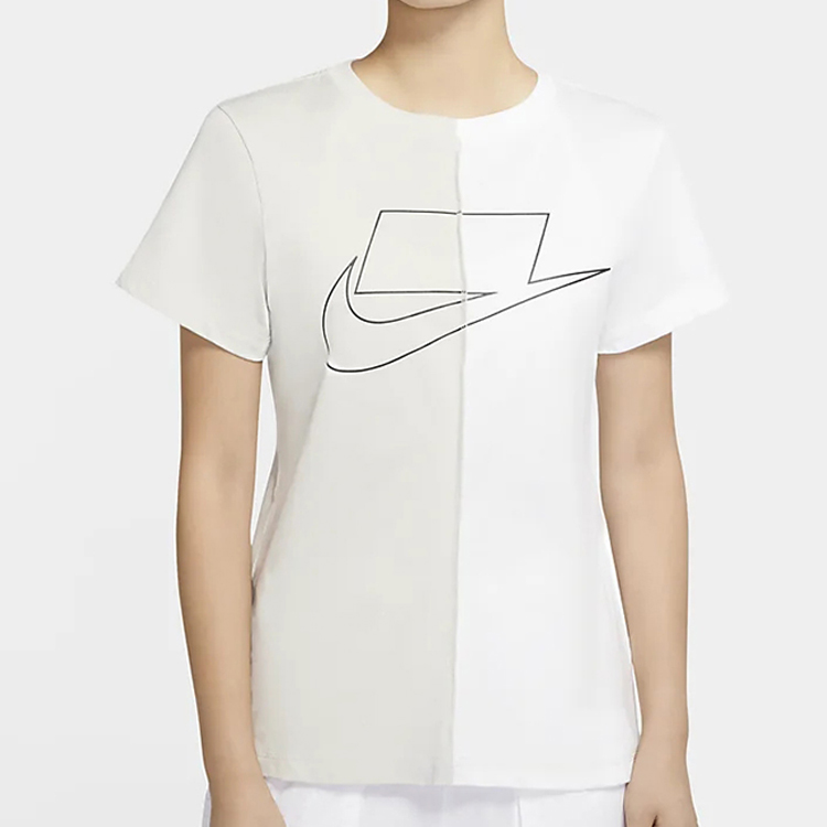 Женская футболка Nike (белая) — фото 2