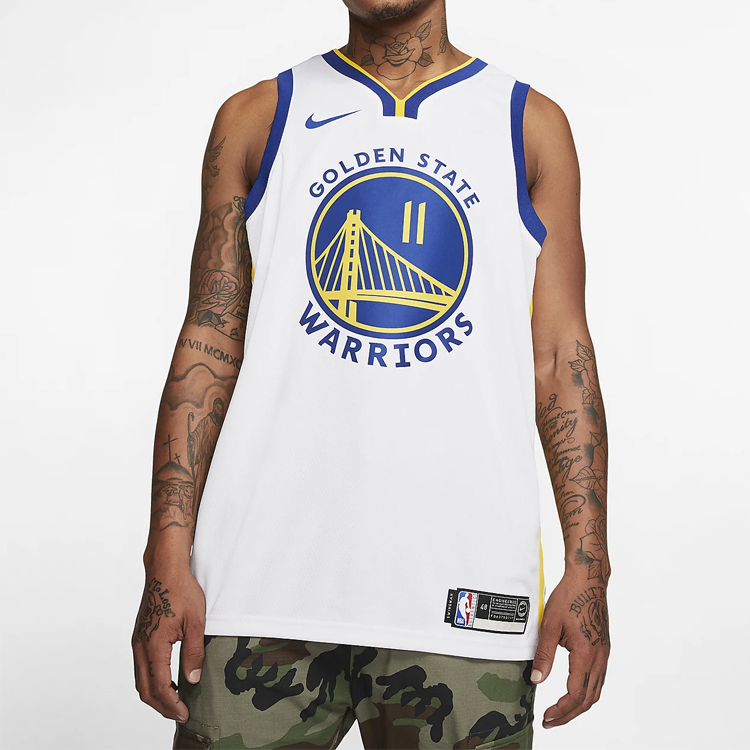 Мужская футболка Nike NBA SW 19-20 (белая) — фото 3